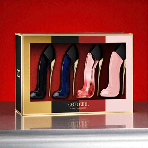 キャロライナヘレラ グッドガール ミニセット 7ml×4 CAROLINA HERRERA GOOD GIRL MINI SET 4 ITENS 7ml | Essencias