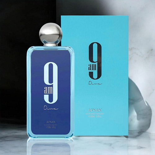 AFNAN 9AM DIVE EDP 100ml PERFUME ARABE | Essencias Japan