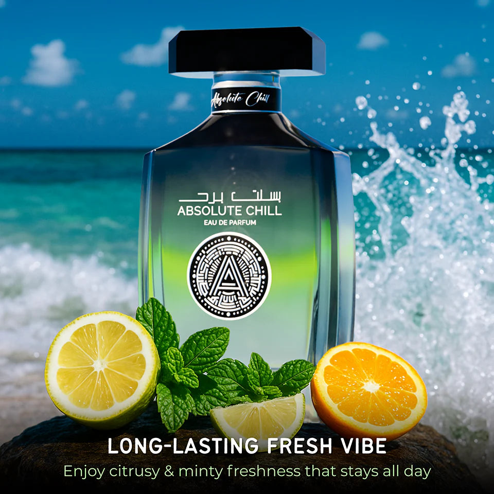 ATRALIA ABSOLUTE CHILL EDP 100ML PERFUME ARABE | Essencias Japan