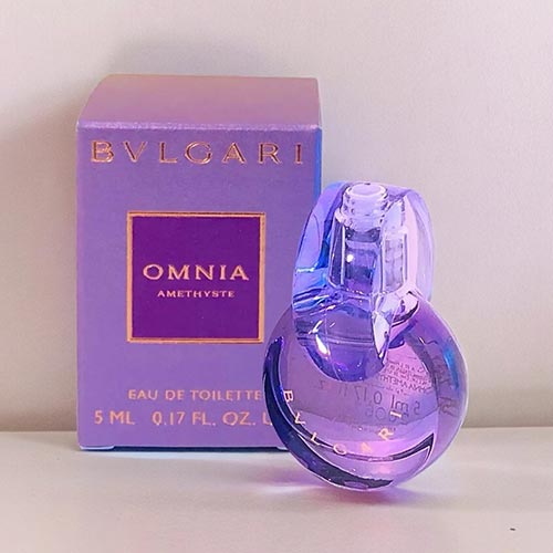 BVLGARI OMNIA AMETHYSTE EDT 5ml MINI PERFUME Essencias Japan