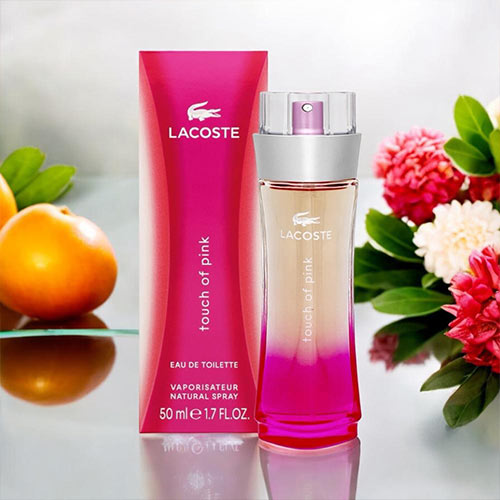 LACOSTE TOUCH OF PINK EDT 50ML Essencias Japan - Main Image