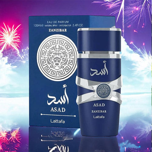 LATTAFA ASAD ZANZIBAR EDP 100ml PERFUME ARABE | Essencias Japan
