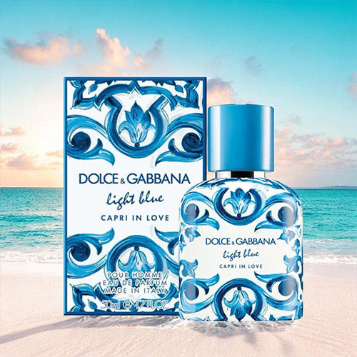DOLCE GABBANA LIGHT BLUE CAPRI IN LOVE POUR HOMME EDP 50ML