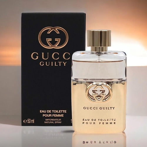 GUCCI GUILTY EAU DE TOILETTE POUR FEMME 50ML NEW PACKAGE