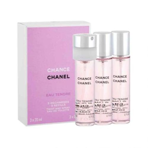 Chanel Chance Eau Tendre travel spray, Beauty & Personal Care, Fragrance &  Deodorants on Carousell