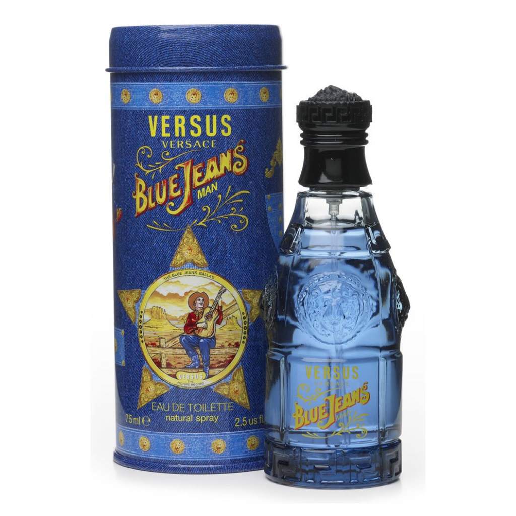 Buy versace top blue jeans