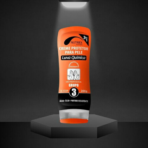 NUTRIEX LUVA QUIMICA CREME PROTETOR PARA PELE 200G