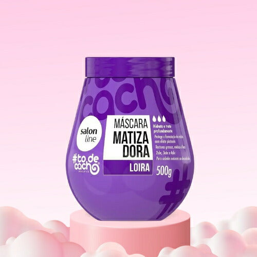 SALON LINE TO DE CACHO MASCARA MATIZADORA ROXA 500G