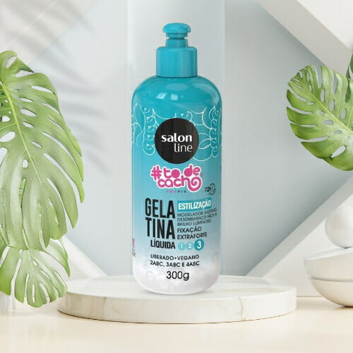 SALON LINE TO DE CACHO GELATINA LIQUIDA 300G