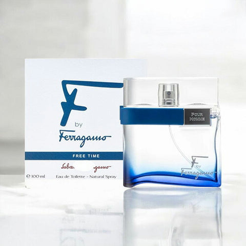 SALVATORE FERRAGAMO F BY FERRAGAMO FREE TIME EDT 100ML Essencias
