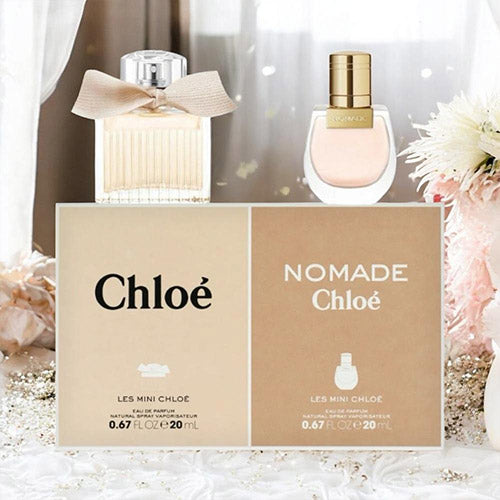 Chloé & Nomade ミニ香水セット 20mL CHLOE LES MINI CHLOE SET 2023 NOMADE EDP 20ML + EAU DE