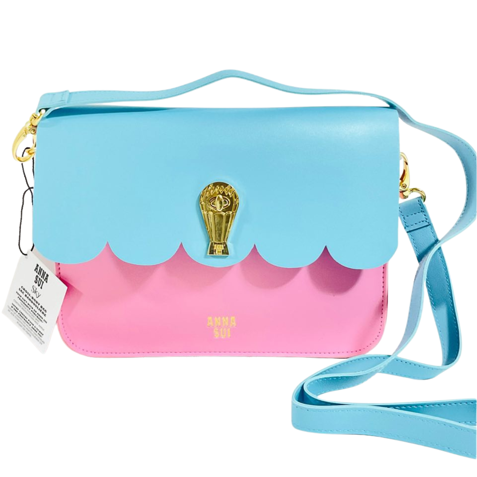 ANNA SUI SKY CROSS BODY BAG PINK LIGHT BLUE | Essencias Japan