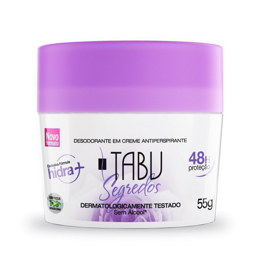 TABU SECRETS DEODORANT IN CREAM 55G