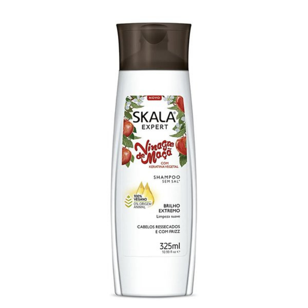 SKALA VINAGRE DE MACA COM KERATINA VEGETAL SHAMPOO 325ML