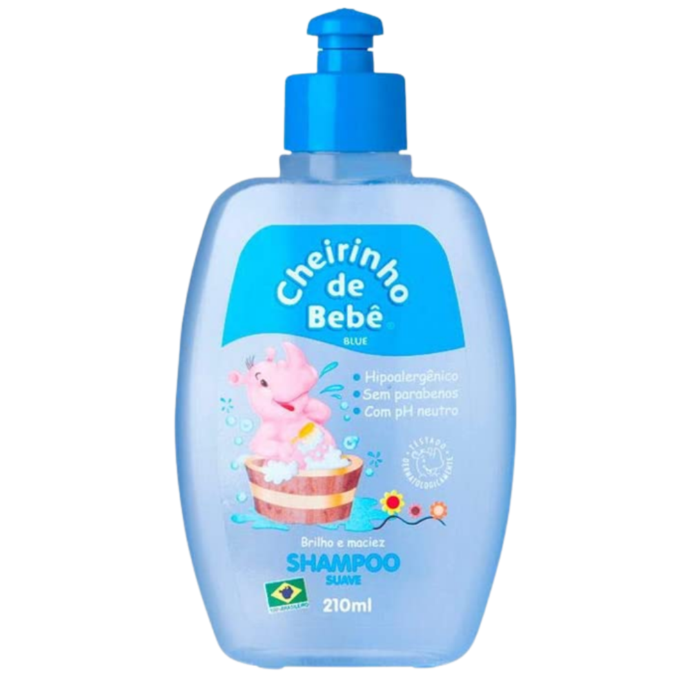 CHEIRINHO DE BEBE AZUL SHAMPOO 210ML