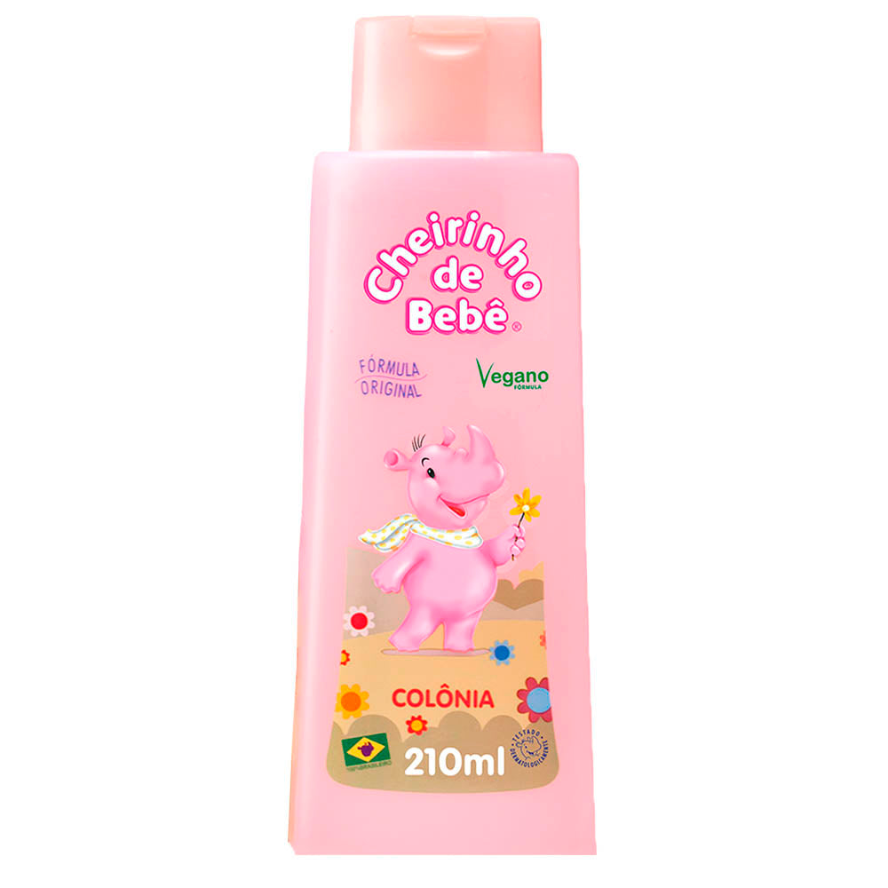 CHEIRINHO DE BEBE ROSA COLONIA 210ML