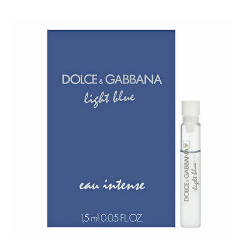 DOLCE & GABBANA LIGHT BLUE EAU INTENSE EDP 1.5ML AMOSTRA
