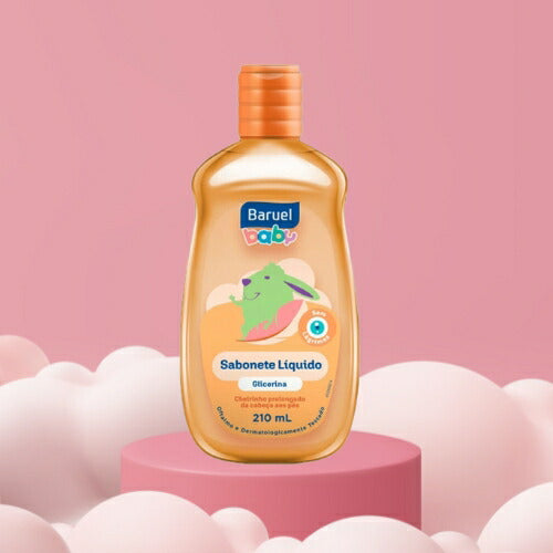 BARUEL BABY GLICERINA SABONETE LIQUIDO 210ML