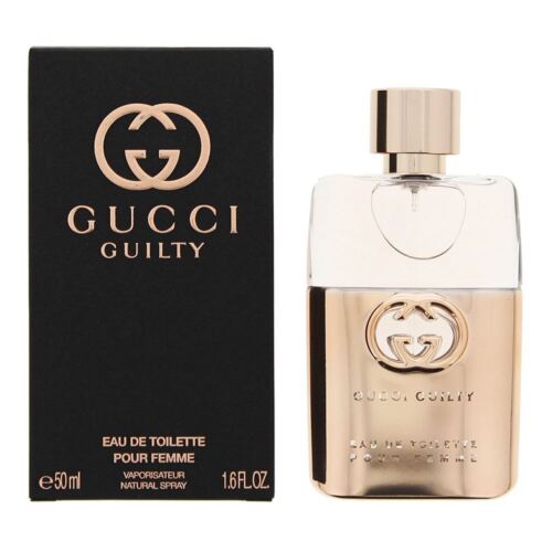 GUCCI GUILTY EAU DE TOILETTE POUR FEMME 50ML NEW PACKAGE