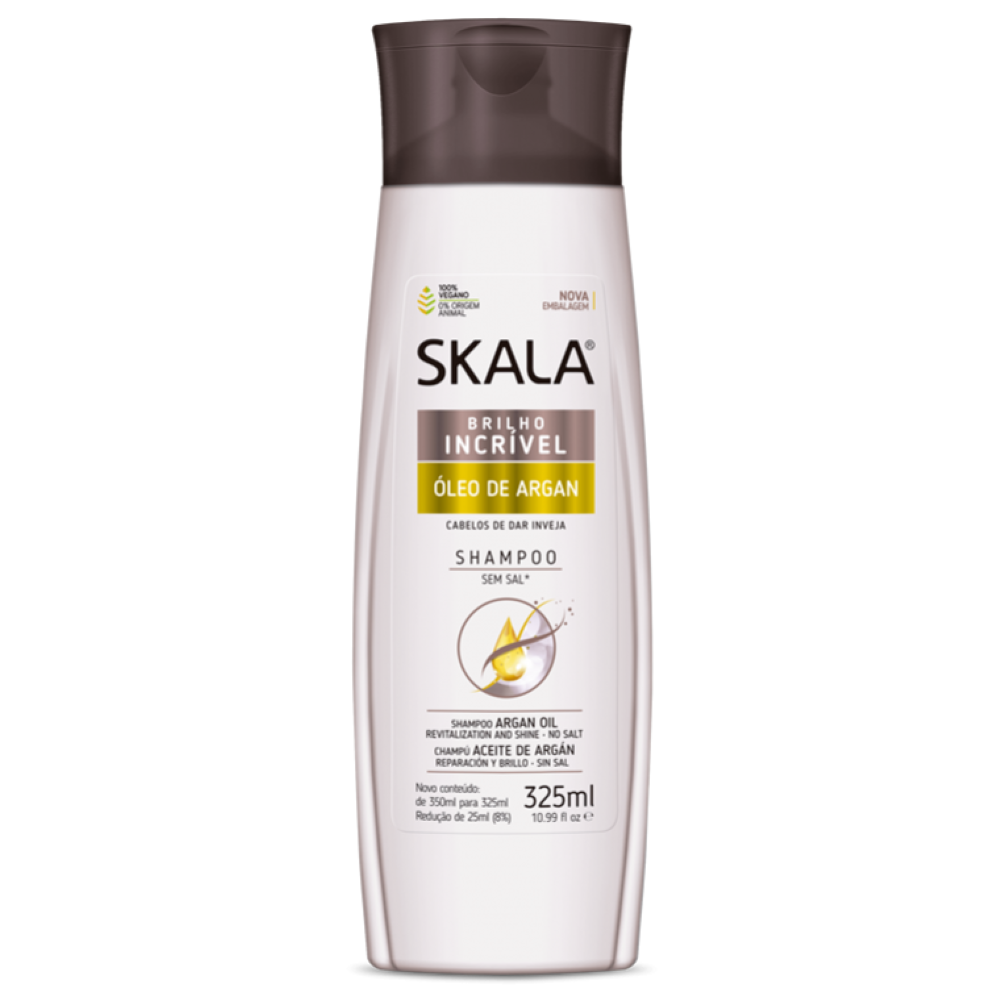 SKALA  OLEO DE ARGAN MARROQUINO SHAMPOO 325ML